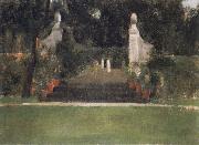 Fernand Khnopff The Garden in Famelettes oil painting picture wholesale